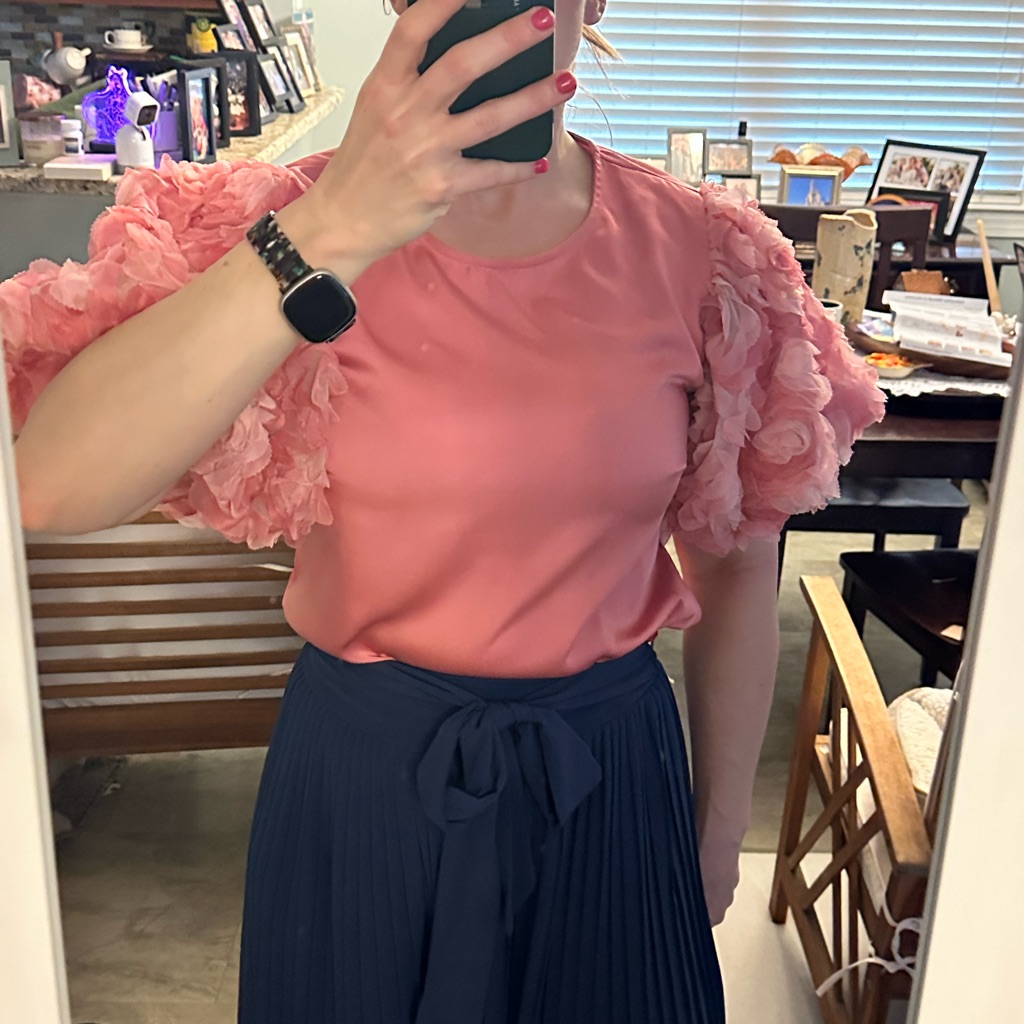 Fabrik Floral Puff Sleeve Blouse